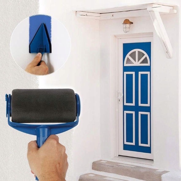 WAŁEK DO MALOWANIA SCIAN NIEKAPIĄCY UNIWERSALNY WAŁKI ZESTAW MALARSKI 5w1