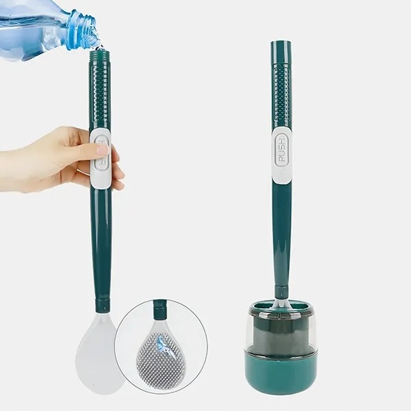 SZCZOTKA TOALETOWA Z DOZOWNIKIEM CZYSZCZENIA TOALETY WC WISZĄCA