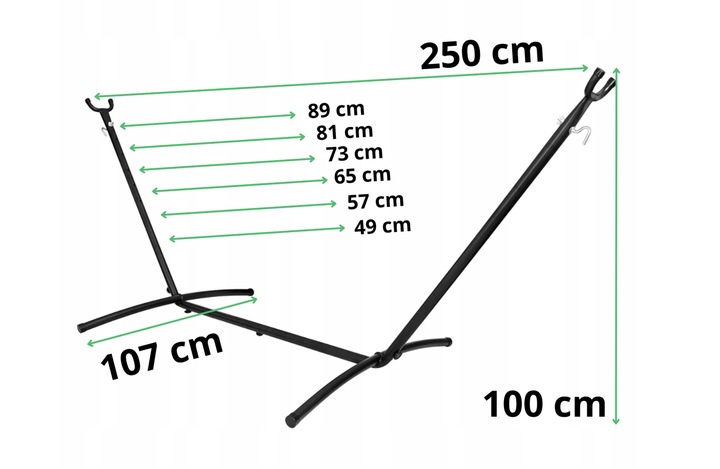 HAMAK OGRODOWY 2 OSOBOWY HUŚTAWKA XXL MOCNY WZMOCNIONY PAŁĄK DUŻY + TORBA