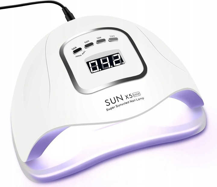 Lampa Do Paznokci Manicure Profesjonalna Mocna UV/LED SUN x5 Max 80W