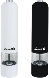 ELEKTRYCZNY MŁYNEK DO SOLI I PIEPRZU PRZYPRAW REGULACJA MIELENIA ZESTAW x2