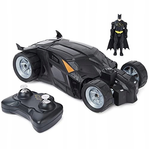 ZESTAW BATMAN BATMOBILE ZDALNIE STEROWANY + FIGURKA POJAZD AUTO RC PILOT