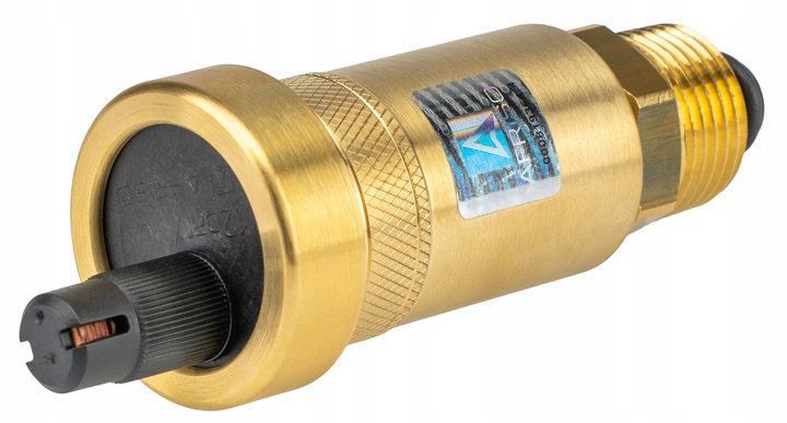 ODPOWIETRZNIK AUTOMATYCZNY AUTOMAT MOSIĘŻNY PROSTY 1/2" Z ZAWOREM