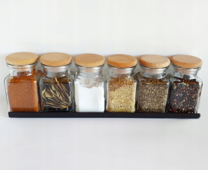 SŁOICZKI na przyprawy 150ml słoiki pojemniczki pojemniki szkło 150 ml