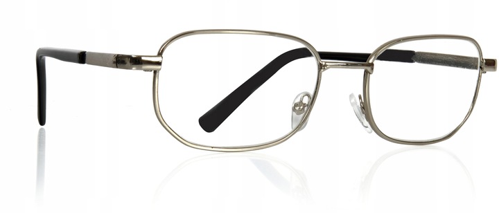 OKULARY KOREKCYJNE MOCNE METALOWE plusy OD +2 DO +6 dali +4,5 +5 +5,5