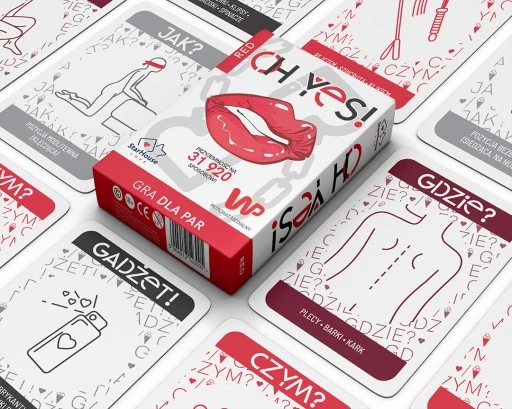 GRY DO SEKSU! Zestaw gier EROTYCZNYCH dla par OH YES! PREZENT DZIEŃ KOBIET
