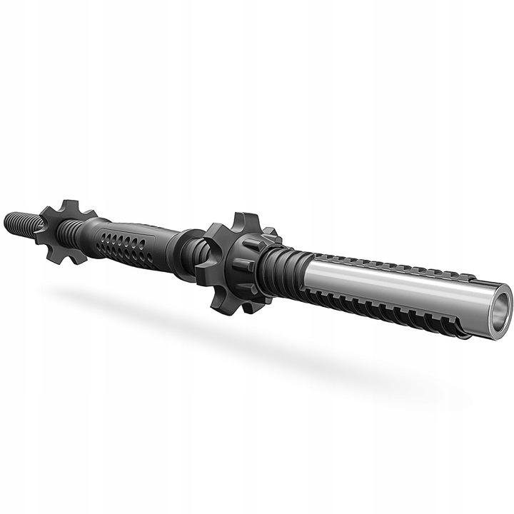 Hantle regulowane bitumiczne 40kg zestaw hantli gryf obciążenia Trex