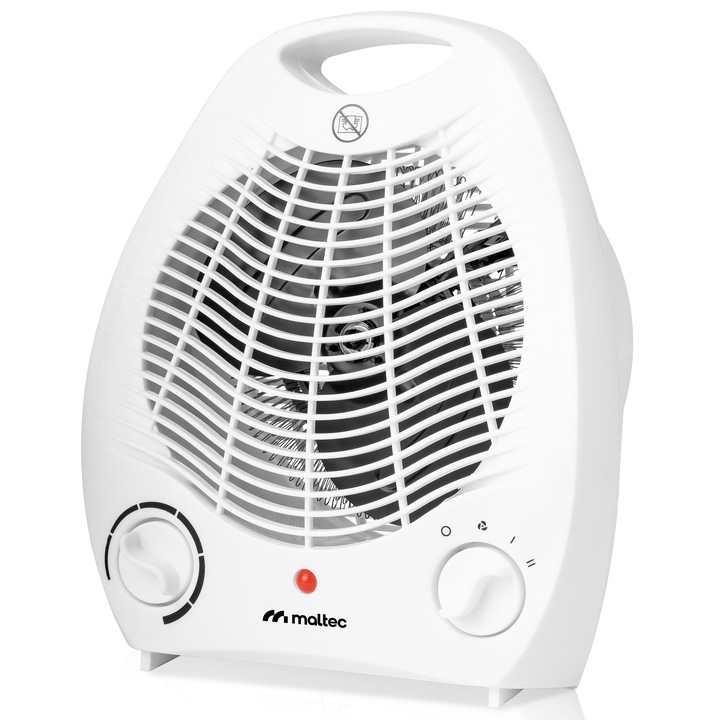 FARELKA TERMOWENTYLATOR GRZEJNIK ELEKTRYCZNY TERMOSTAT 2000W MAŁY