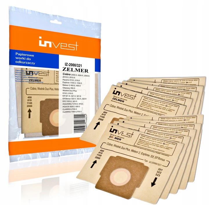 WORKI ECO DO ZELMER ELF,ELF 2,ELF 3 ELF BONUS METEOR 2 ODYSSEY COBRA