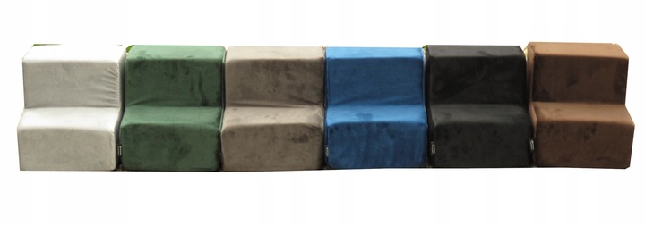 Schodki/schody AKSAMIT 6 kolorów