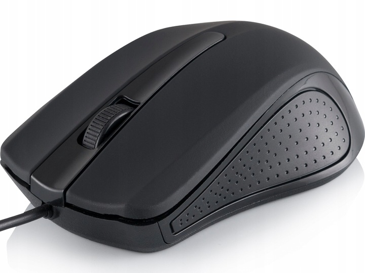 MYSZKA PRZEWODOWA USB NA DŁUGIM KABLU CICHA SENSOR OPTYCZNY MODECOM M9 USB