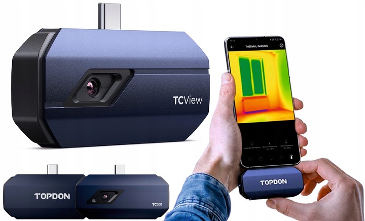Kamera termowizyjna USB-C Termowizja TOPDON TC001 IR256x192 Android
