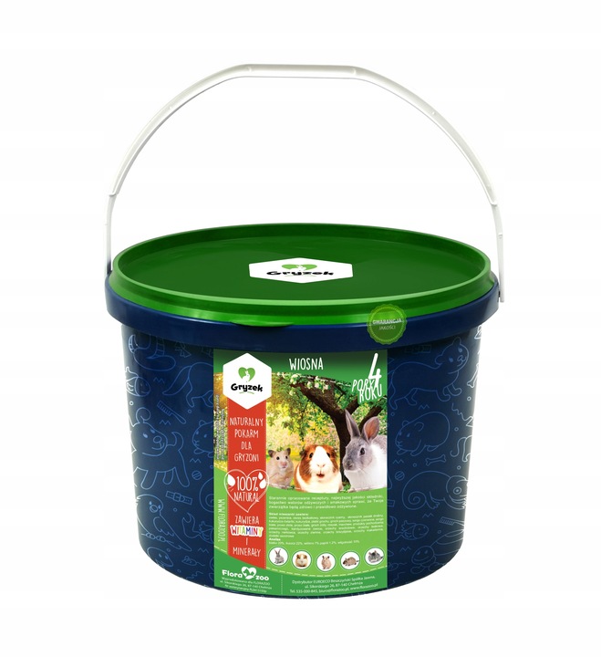 KARMA DLA GRYZONI KRÓLIKA CHOMIKA ŚWINKI WIOSNA 10