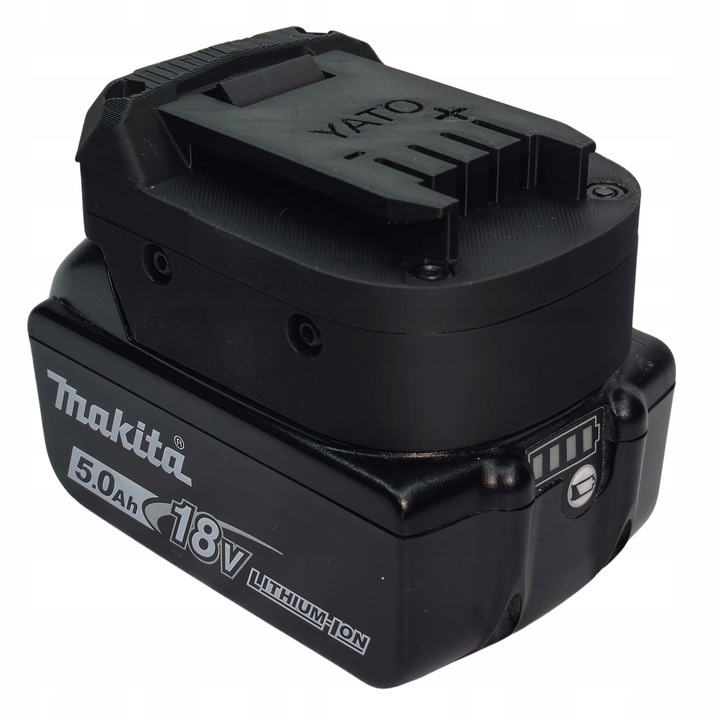 Adapter, przejściówka z baterii Makita 18V na narzędzia Yato 18V