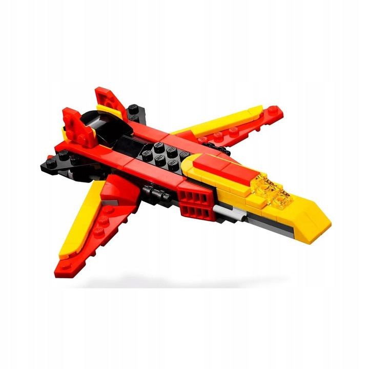 LEGO 3 w 1 - Super Robot, Samolot lub Smok (31124)