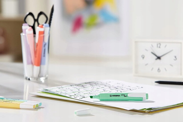 Zakreślacz Stabilo Swing Cool Pastel 8 Kolorów