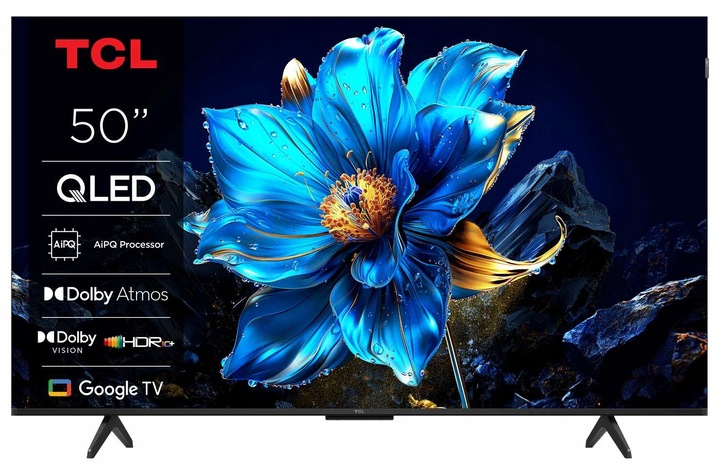Telewizor TCL 50P7K QLED, Google TV Dolby Vision Dolby Atmos