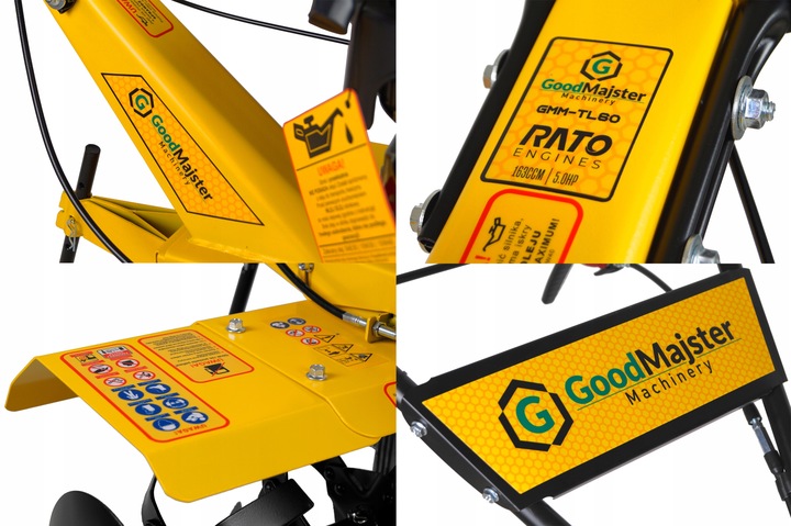 GLEBOGRYZARKA SPALINOWA KULTYWATOR 60cm PRO 163ccm RATO GoodMajster