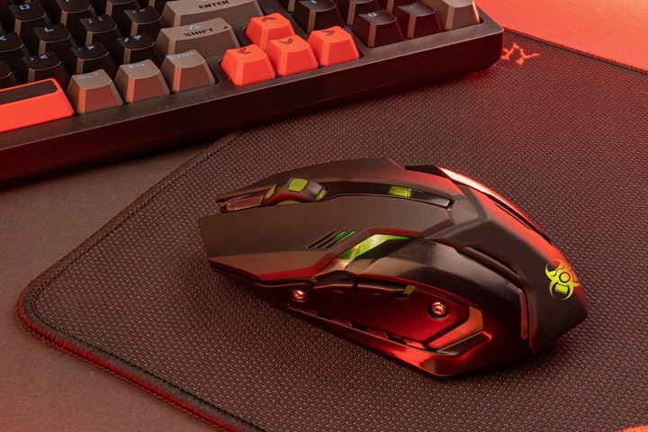 Myszka Komputera Bezprzewodowa Ładowana USB Gamingowa Mysz dl Graczy Grania