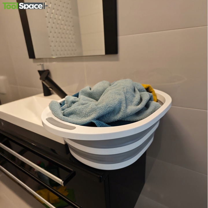 MISKA SKŁADANA SILIKONOWA 12L DO ZLEWU NA KEMPING TURYSTYCZNA