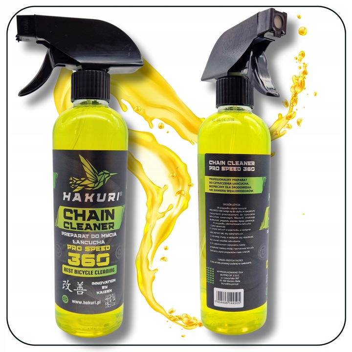 SMAR do ŁAŃCUCHA rowerowego ZESTAW warunki SUCHE MOKRE ZMIENNE + 4 Szczotki