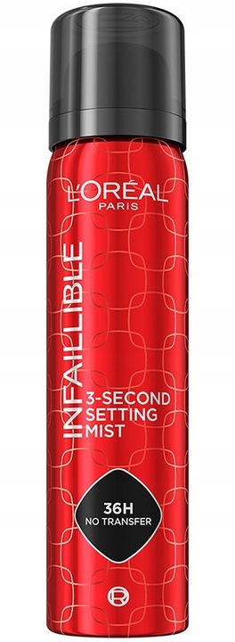 Loreal Infaillible 3 Second Setting Mist Mgiełka utrwalająca makijaż 75ml