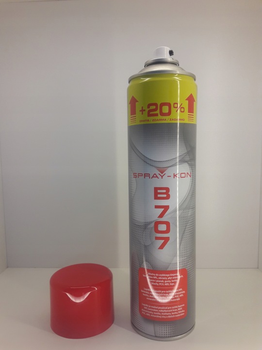 Spray-Kon B707 600ML KLEJ KONTAKTOWY W SPRAYU IN01