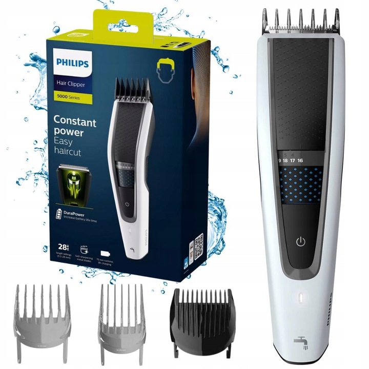 MASZYNKA DO STRZYŻENIA WŁOSÓW PHILIPS HC 5610/15 BEZPRZEWODOWA 28