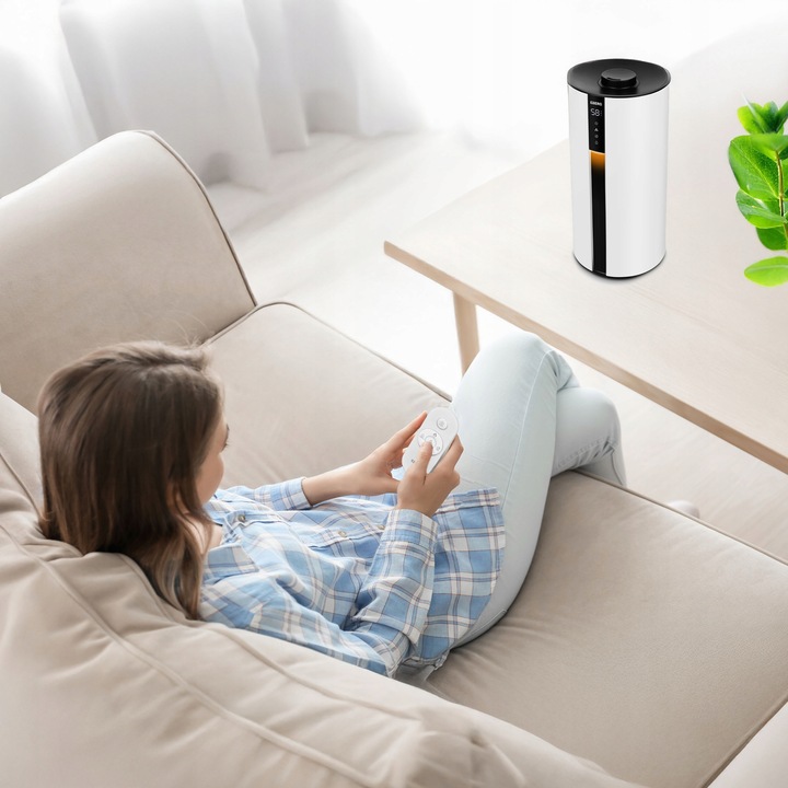 Nawilżacz powietrza dyfuzor HILO aromaterapia 35h pilot lampka LED