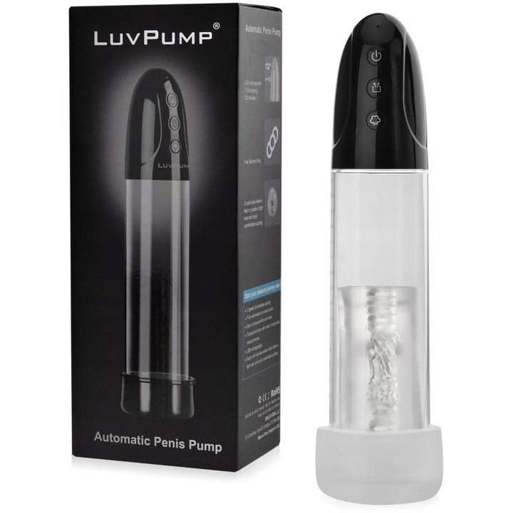 AUTOMATYCZNA POMPKA POWIĘKSZAJĄCA PENISA Z SSANIEM OBCIĄGANIEM CZŁONKA