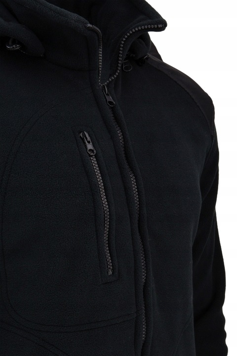 Gruby Polar KAPTUR Bluza POLAROWA z Kapturem M