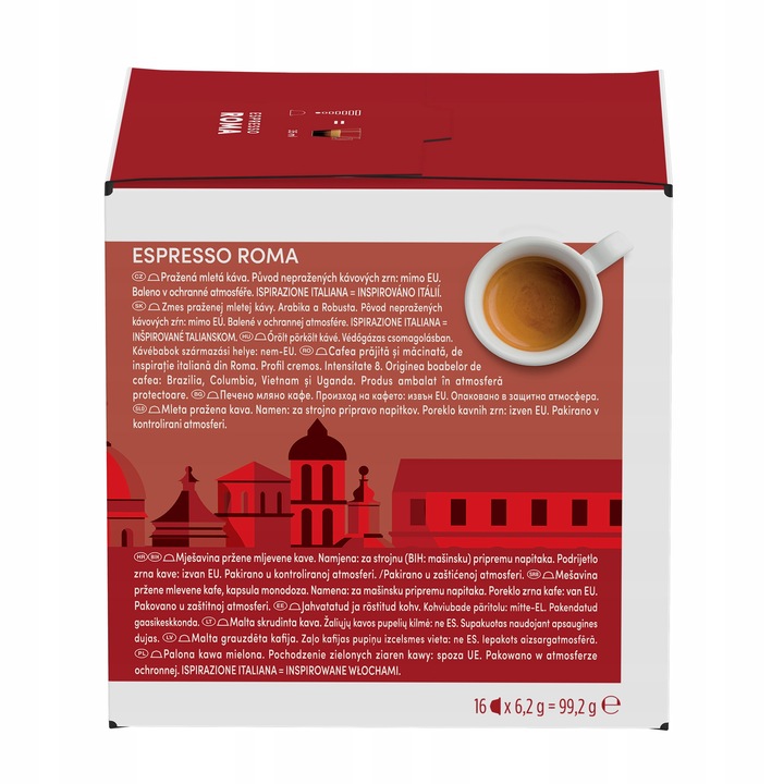 Kapsułki kawa espresso Nescafe Dolce Gusto 4+2