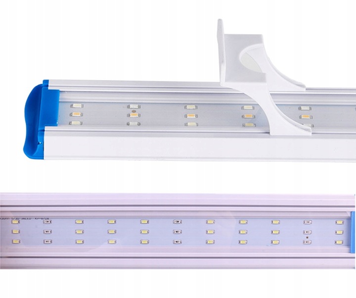OŚWIETLENIE LED LAMPKA AKWARIOWA LAMPA DO AKWARIUM 27 DIOD 13W ZD80B