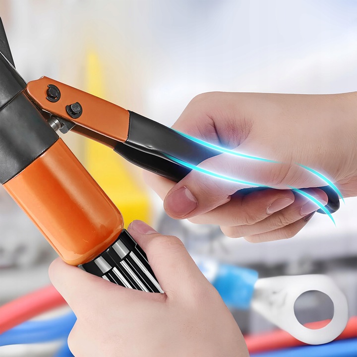 ZACISKARKA DO TULEJEK PRASKA DO KABLI SZEŚCIOKĄTNA HYDRAULICZNA +