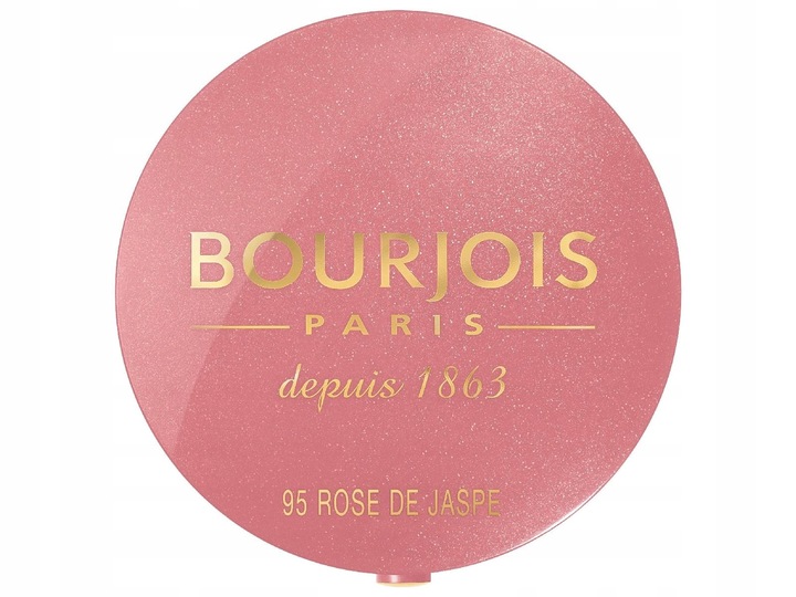 BOURJOIS Little Round Pot Prasowany Róż do policzków 2,5g 95 Rose de Jaspe