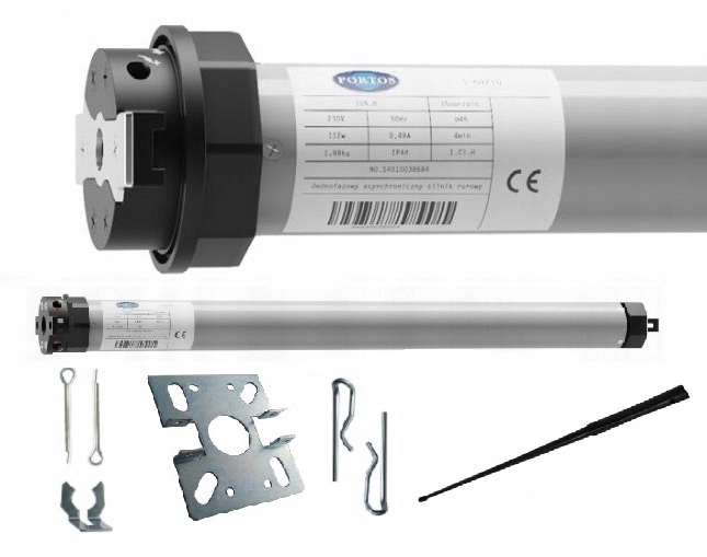 SILNIK NAPĘD DO ROLET ZEWNĘTRZNYCH PORTOS FI 60mm 10 Nm
