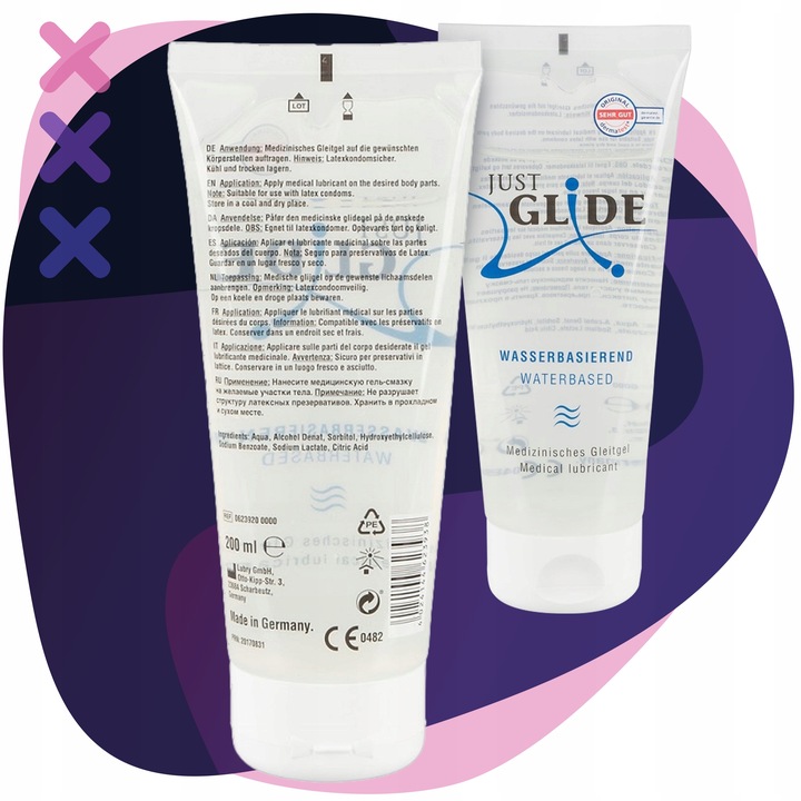 ŻEL INTYMNY WODNY LUBRYKANT NAWILŻAJĄCY POTĘGUJĄCY DOZNANIA INTYMNY