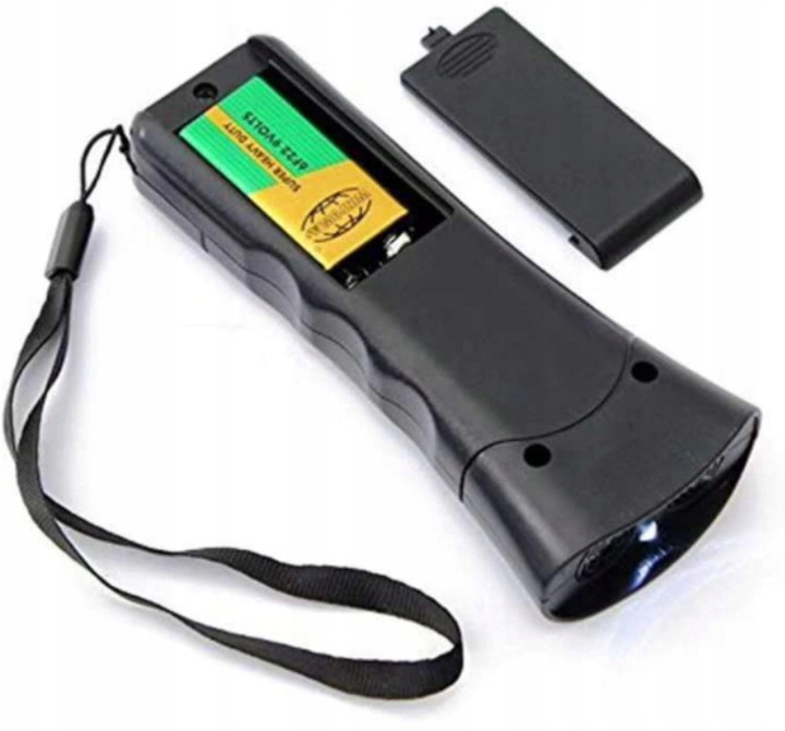 Odstraszacz Psów Ultradźwiękowy Głośny Mocny 130dB MP036 3w1 LED