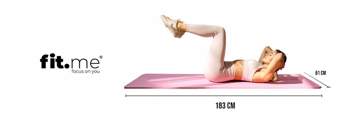 MATA DO ĆWICZEŃ JOGI PILATESU GIMNASTYCZNA TPE ANTYPOŚLIZGOWA Z UCHWYTEM