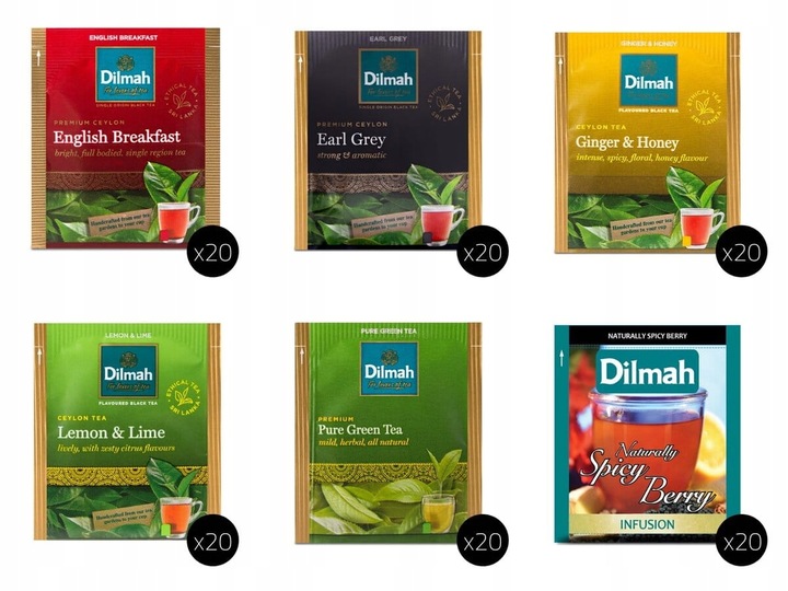 Herbata Dilmah Pick Mix 120 torebek