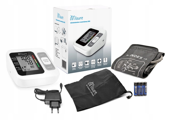 Ciśnieniomierz Naramienny MISURE B26 Biały