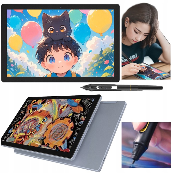 Tablet graficzny BOSTO BT-101A 10,1'' Profesjonalny EKRANOWY 5080LPI 16384