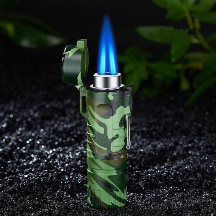 Taktyczna ZAPALNICZKA żarowa USB LATARKA (I160)