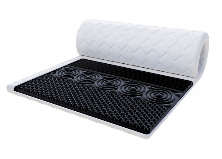 Materac nawierzchniowy 140x200 UNICO topper masujący 8cm
