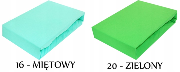 PRZEŚCIERADŁO JERSEY 160x200 Z GUMKĄ 100% BAWEŁNA KOLORY GRUBE POLSKIE