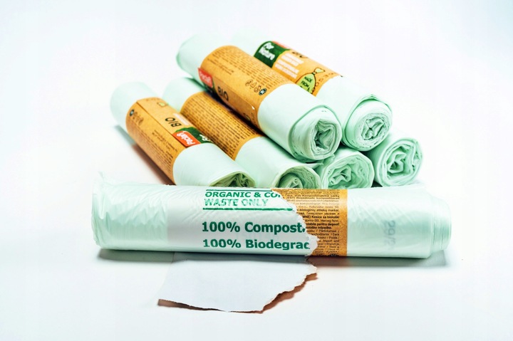 WORKI NA SMIECI BIODEGRADOWALNE 12 L - 10 ROLEK