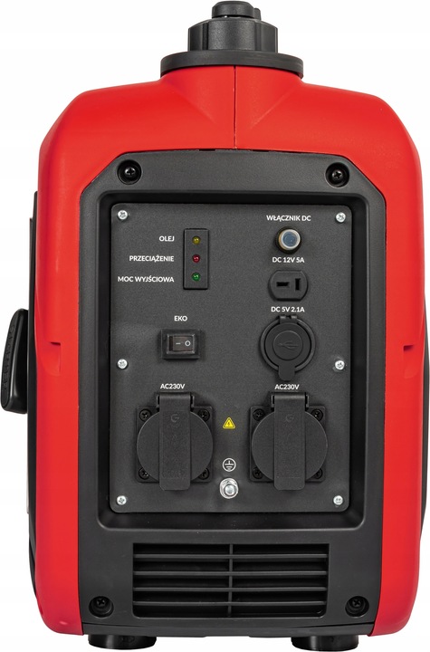 AGREGAT PRĄDOTWÓRCZY GENERATOR PRĄDU INWERTOROWY NA BENZYNĘ CICHY 2KW