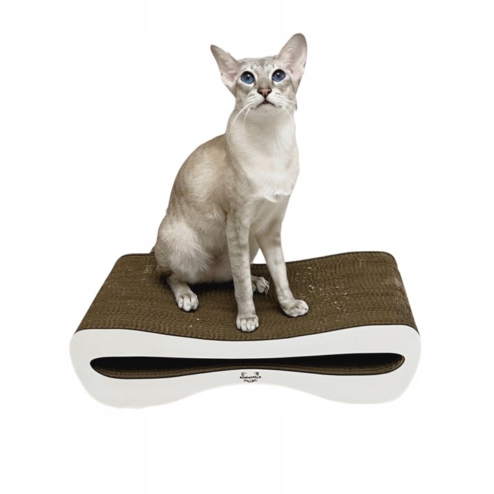 Drapak dla kota kartonowy 51x25x14 MONO ADELECAT DUŻY LEGOWISKO NISKI