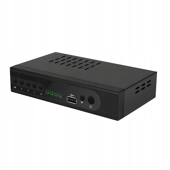 DEKODER TUNER TELEWIZJI TV NAZIEMNEJ FULL HD DVB-T2 HEVC H.265