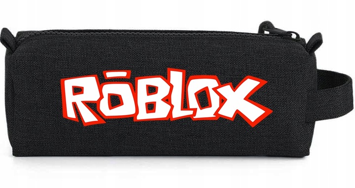 Zestaw do Szkoły Czarny Plecak + Piórnik + Pin Postać z Gry Roblox Wzory